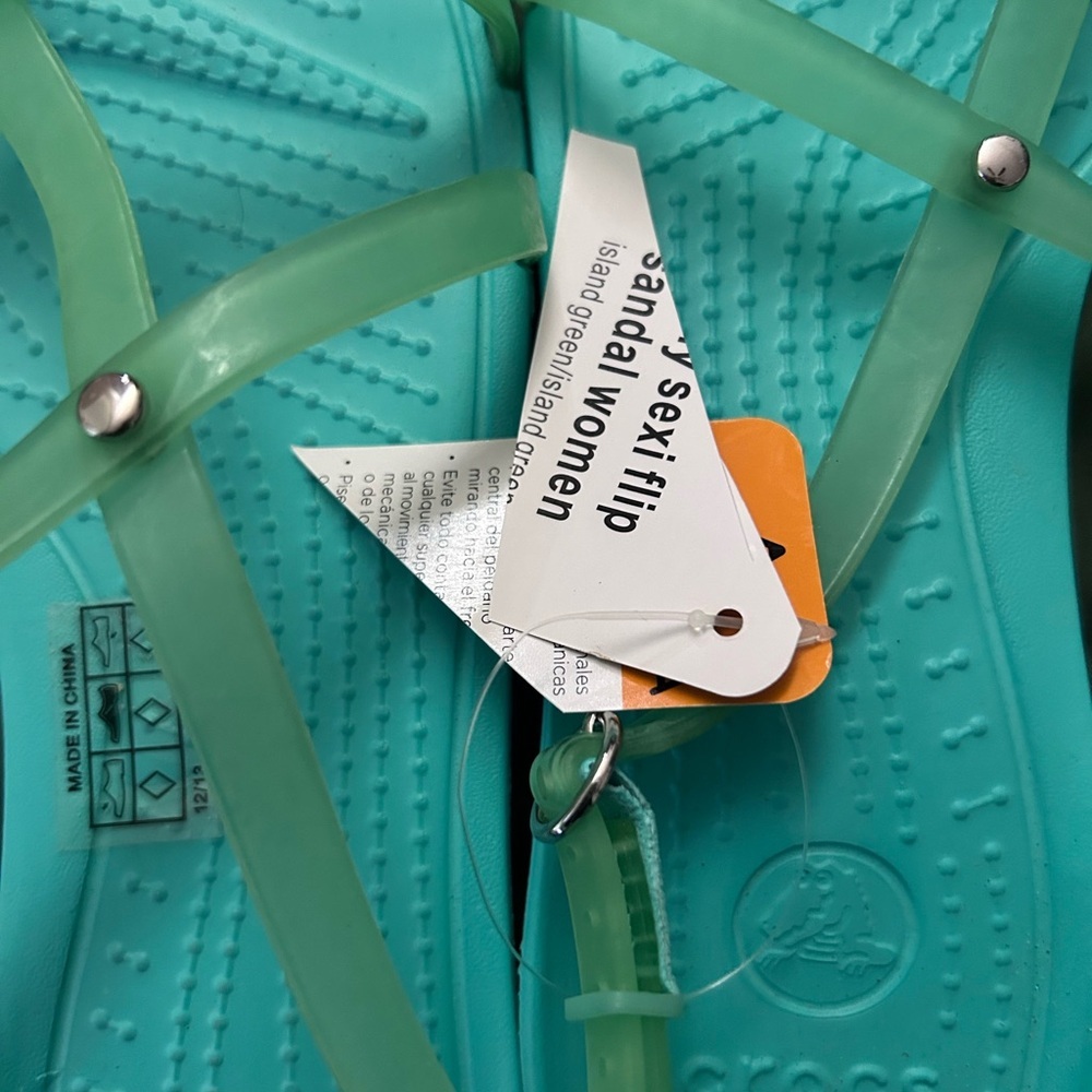 Crocs NWT Isabella Gladiator Sandals SIZE 9 - Picture 3 of 4